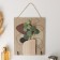 Hooks decorative wood "Abstraction. Karakuli. Flower" 1.5x19.5x23.5 cm