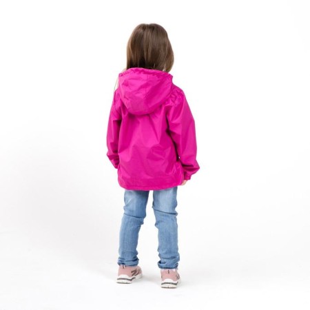 Vetrovka nursery, raspberry color, height 128-134 cm-5