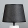 Label table lamp E14 40W Black and White 19x19x30 cm Risalux