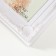 Photo frame Plastic "Classic" white 10x15 cm