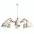 8 lamps are white