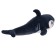 Soft toy "Shark", dark gray color, 120 cm