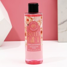 Sweet Gift bath foam, 200 ml, vanilla rose aroma, pure happiness