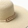 Women's hat Minaku, Milk color, rr 58