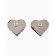 Earrings with an engraving “fall in love with yourself”, 2.2 x 5 cm