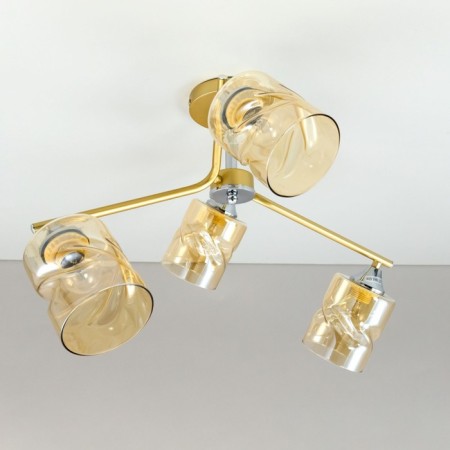 Cutilux Cutilux chandelier CL137142 60x40x29 cm, 4x60W, E27, yellow color-11