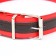Two-layer collar 66 x 3.5 cm, Osh 50-60, brown-red