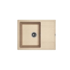 Мойка кухонная из камня Florentina «Липси-650», 650х510 мм, цвет песочный