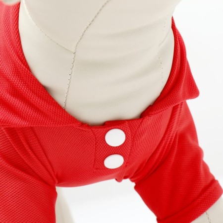 Animal T-shirt for animals, M (DS 30, OG 40, Osh 27 cm), red-4