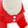 Animal T-shirt for animals, M (DS 30, OG 40, Osh 27 cm), red