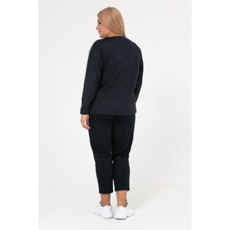 Female jumper, size 64, dark blue color-3