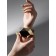 Bracelet Cuff "Corners", metal, color gold