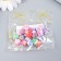 Beads for PVC Creativity "Colorful hearts" set 25 pcs 0.5x0.9x1 cm