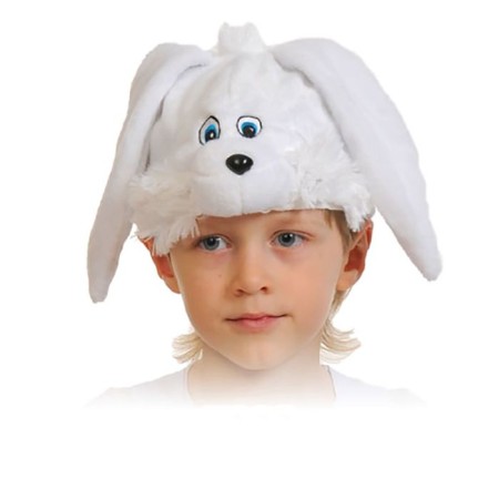 Hat "Bunny White" Plus, size 52-54 cm