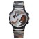 Watch is a beer, "camouflage", d-3.5 cm, silicone strap l-21.5 cm