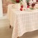 Bright Cage tablecloth 39x180 cm, 100% HL, mobbled 186 g/m2