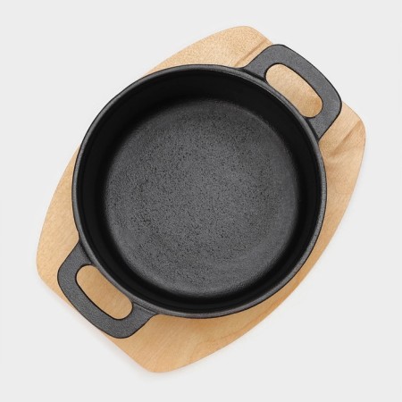Cast iron pan with a Magma “Khotan” lid, 750 ml, 18.6 × 14 × 7 cm-8