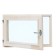 Window, 40 × 60cm, double glass of linden