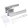 Separate handle "Allur" Art "Ringo" SC, Matte Chrome color