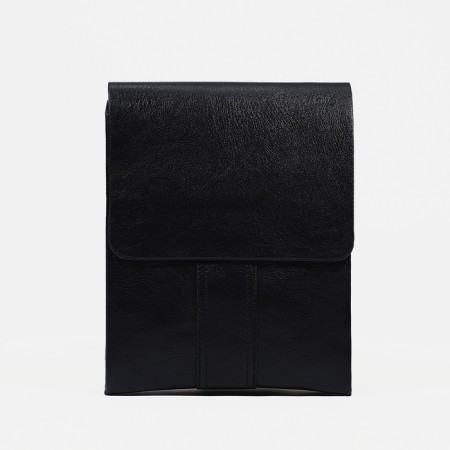 Male bag, black color-1