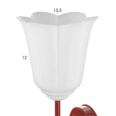 Sconces "online" (color.) 1x15W E27 Model: BR 02089 red 10.5x15x27cm-5