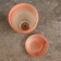 Flower pot with pallet No. 2 "Aleb" brown matte, 0.85 liters