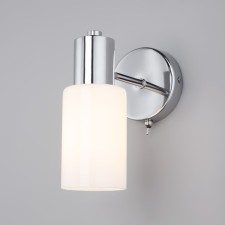 Wall lamp EUROSVET VEGGA 70160/1, E14, 1x60W, 180x100x195 mm, chromium color