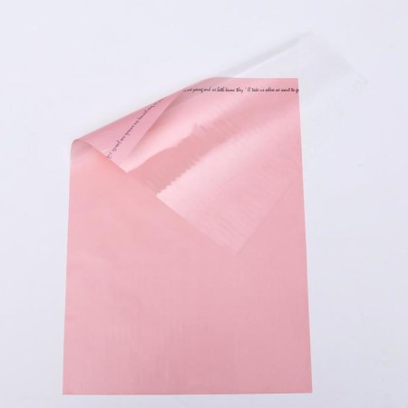 Napkin for a mini bouquet "Ready-made solution for 1-3 flowers", powder, 58 x 29 cm-2