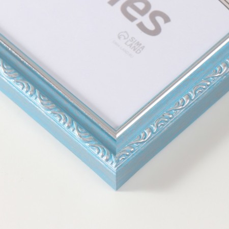 Photo frame Plastic "Modern" 21x30 cm, blue-1