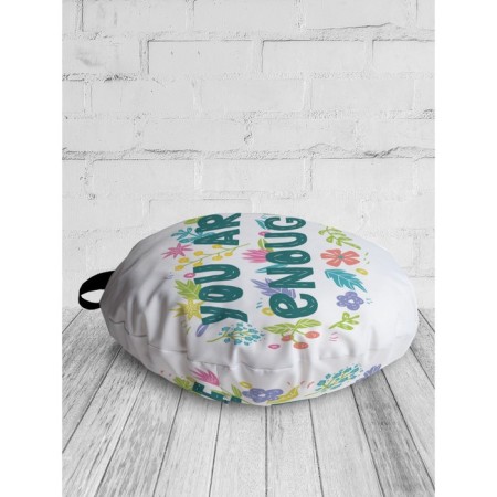 The pillow of the “you is enough”, decorative, d = 52 cm-1