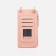 Baby bag on magnet, long belt, pink color