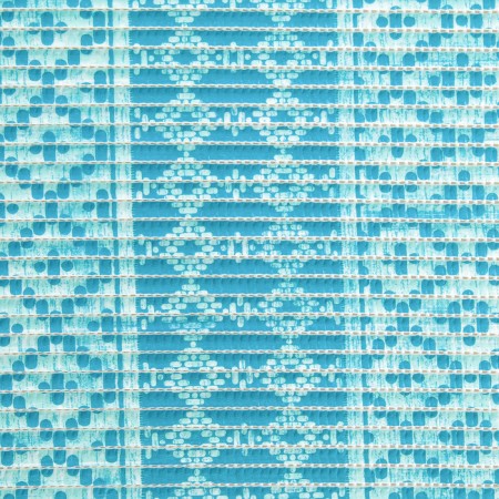 Bathroom mat "Squares", width 65 cm, roll 15 m, blue color-1
