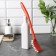 Brush for hard -to -reach places on a long handle, 35 cm, color mix