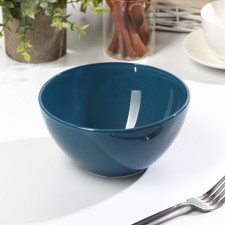 Salad “Smoky Amethyst”, 800 ml, D = 15.5 cm, blue color