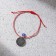Bracelet-Talisman (3 pcs) “attracts good luck”, red thread, length 24 cm