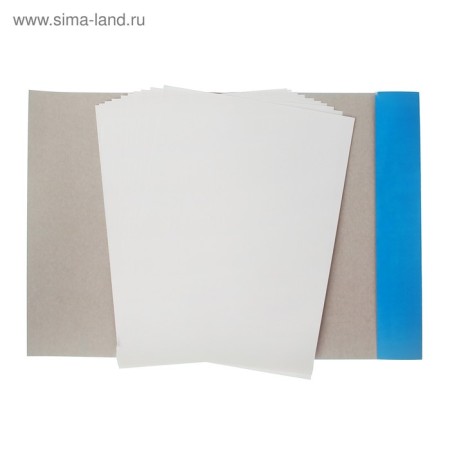 A3 drawing folder, 10 sheets "giraffe", block 120 g/m-2
