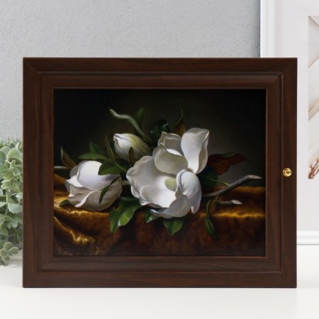 Key "White Flowers" Wenge 26x31 cm mix