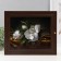 Key "White Flowers" Wenge 26x31 cm mix