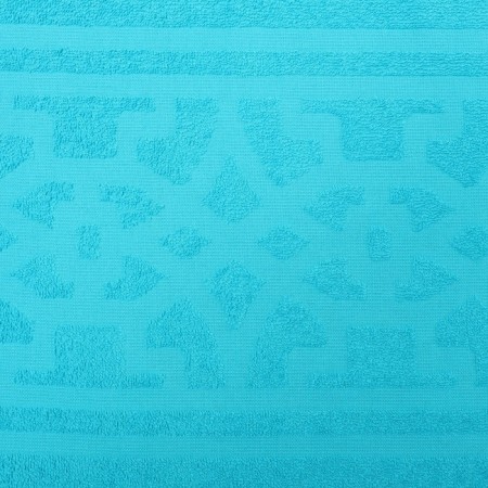 Tensor of Arabic pattern, 100x180cm, turquoise color, 300g/m, cotton-2