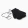 Baby mittens minku, black color, 18 cm
