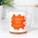 Sublimation mug "Happy New Year 2024!", Dragon Orange