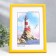 Photo frame plastic "Rainbow" 15x21 cm, yellow