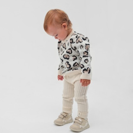 Knitted crumb suit I LEO LOVE, height 86-92 cm-2