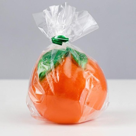 Decorative candle "Mandarinka", 5.5x5.5 cm-2