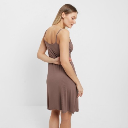 Night shirt female "feeling", cocoa color, size 46-2