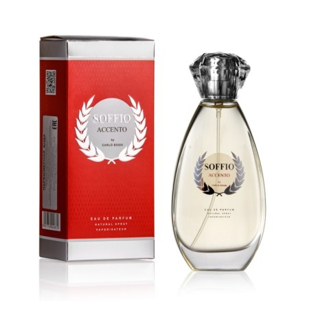 Water perfumed female Carlo Bossi Soffio Accento Silver, 100 ml
