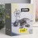 Photo album in 100 photos 10x15 cm, plastic. sheets "Fluffy Pets" Murrr