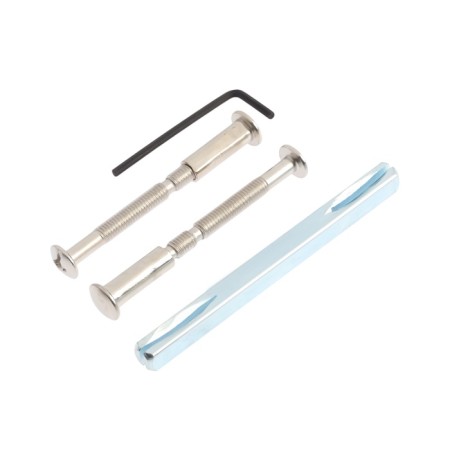 Lockland 002 handles on the bar, m/o 55 mm, color satin nickel-3