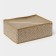 Organizer for storing linen Dailan "Points", 12 cells, 27 × 20 × 10 cm, beige color