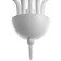 Jil chandelier 5xe14 40w is white 57x57x42-100 cm Bayerlux